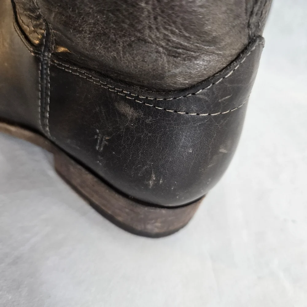 Frye Melissa Brown Leather Women's Size 6B Knee High Boots - Picture 7 of 9
